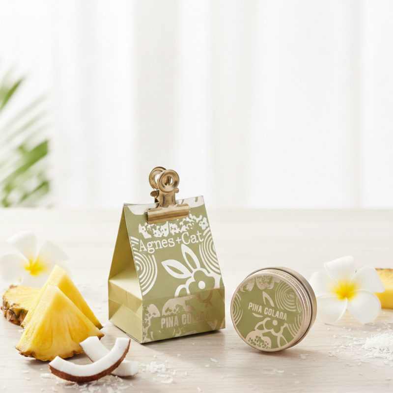 Veganiškas lūpų balzamas - „Pina Colada“ (12 g)