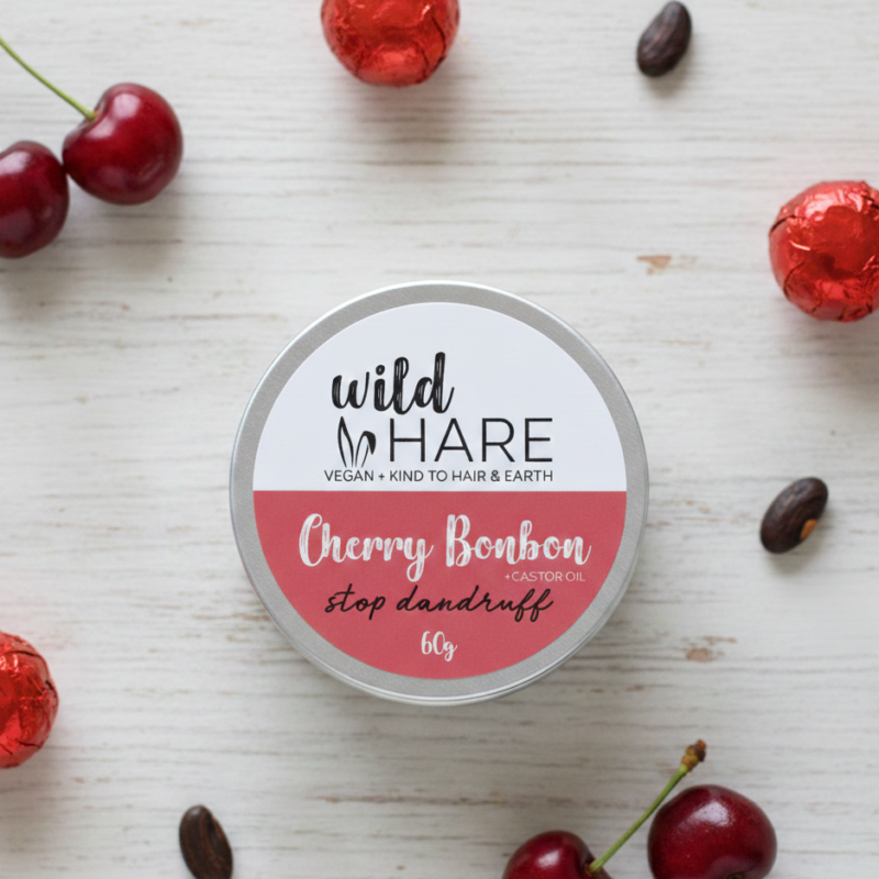 Kietasis šampūnas - "Cherry Bonbon" (60g)