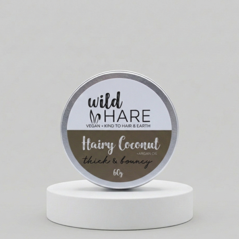 Kietasis šampūnas - "Hairy Coconut" (60g)