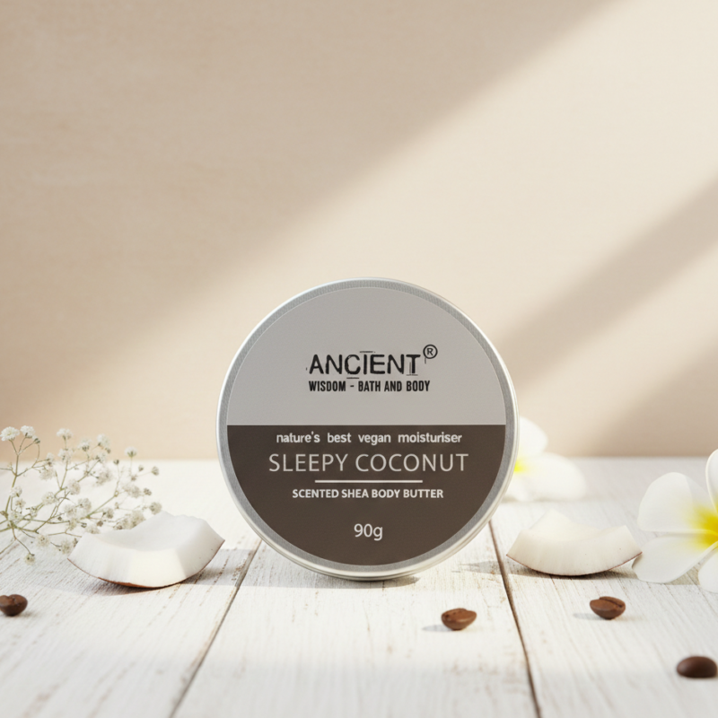 Taukmedžio kūno sviestas - „Sleepy Coconut“ (90g)