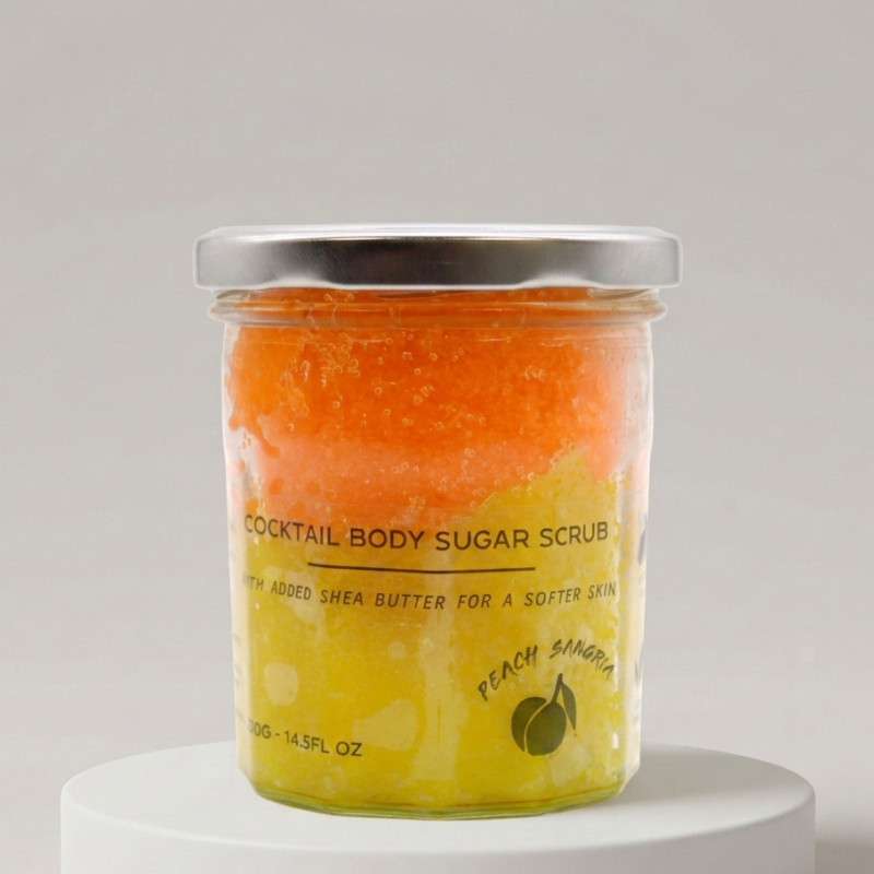 Kūno šveitiklis - "Peach Sangria" (300g)