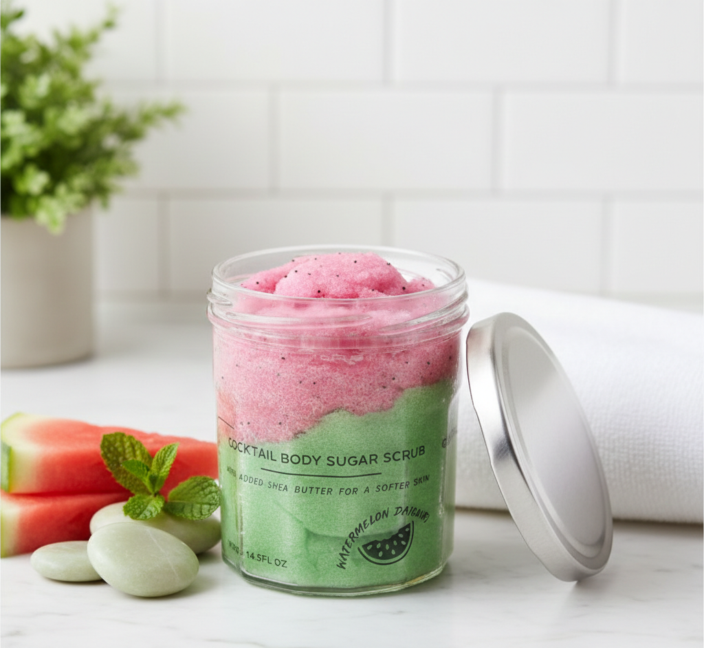 Kūno šveitiklis - "Watermelon Daiquiri" (300g) - Image 2
