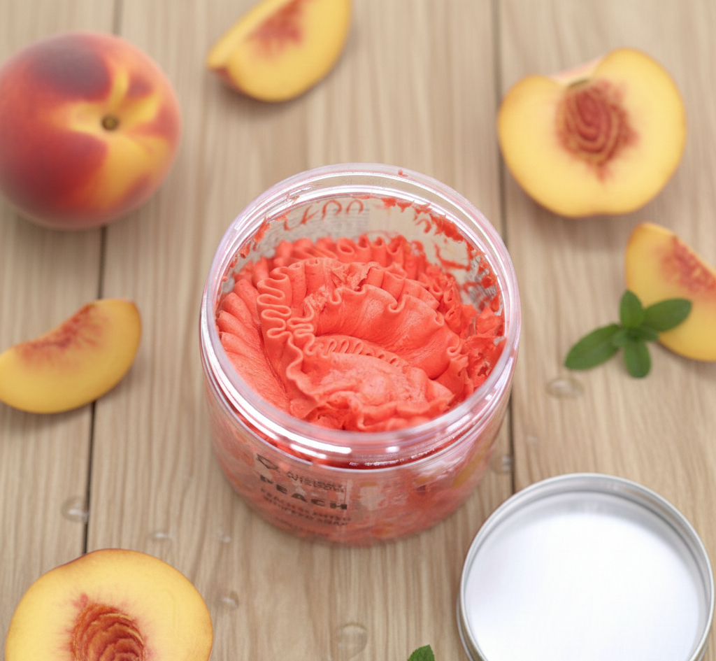 Kreminis muilas - „Peach“ (120g) - Image 2