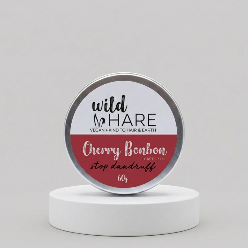 Kietasis šampūnas - "Cherry Bonbon" (60g)