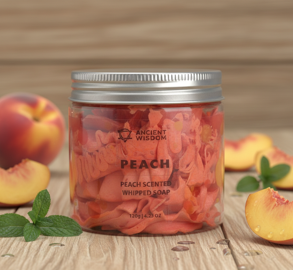 Kreminis muilas - „Peach“ (120g)