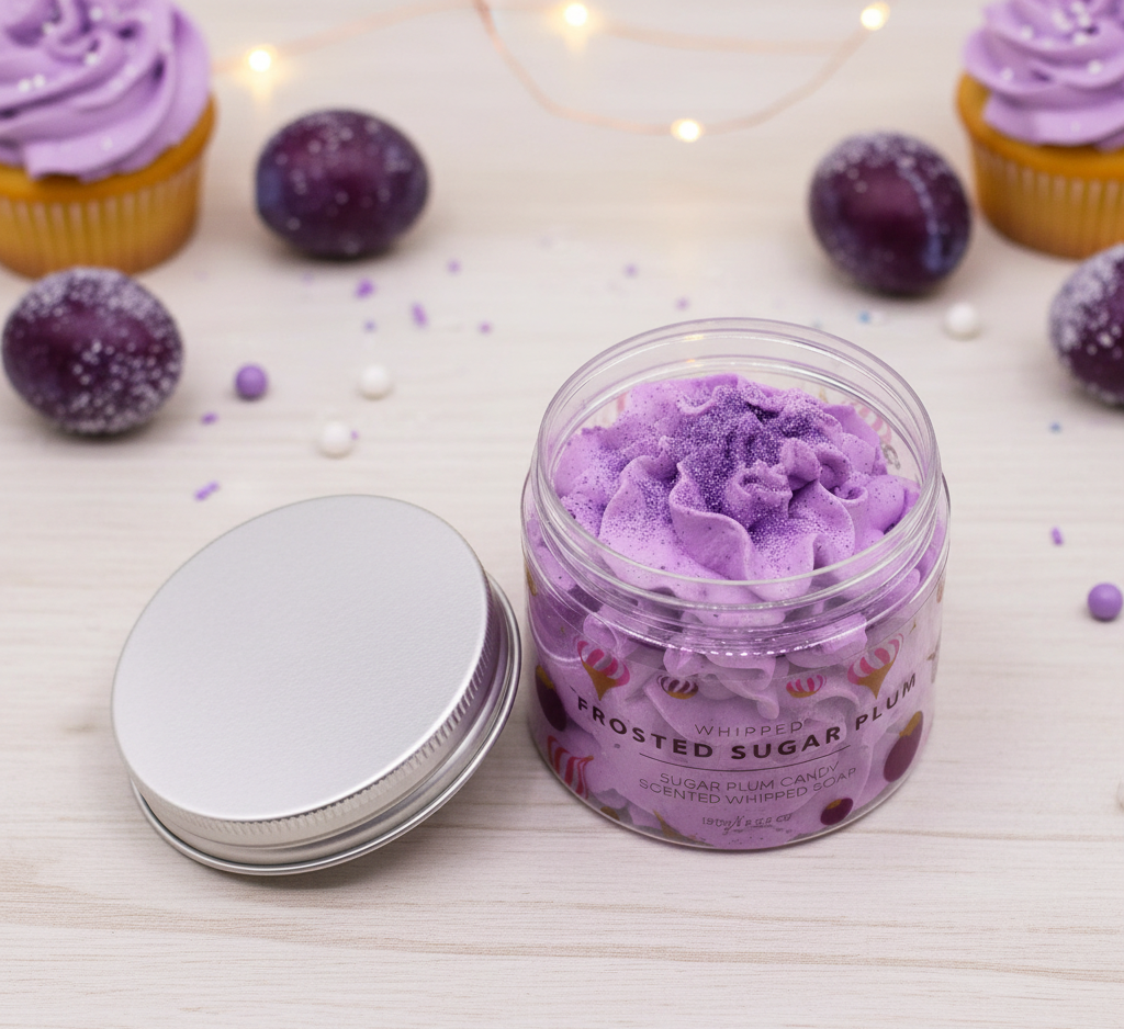 Kreminis muilas - „Frosted Sugar Plum“ (120g) - Image 2