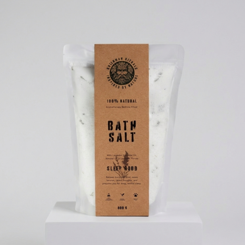 Levandų aromaterapinė vonios druska - „Sleep Good“ (800g)