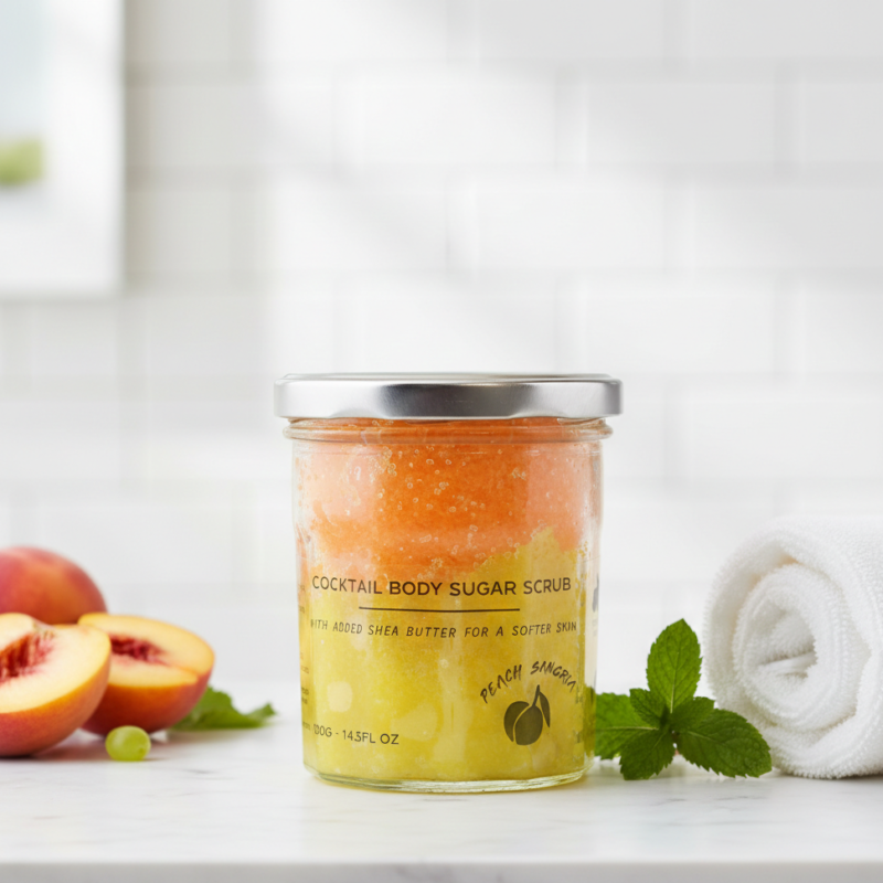 Kūno šveitiklis - "Peach Sangria" (300g)
