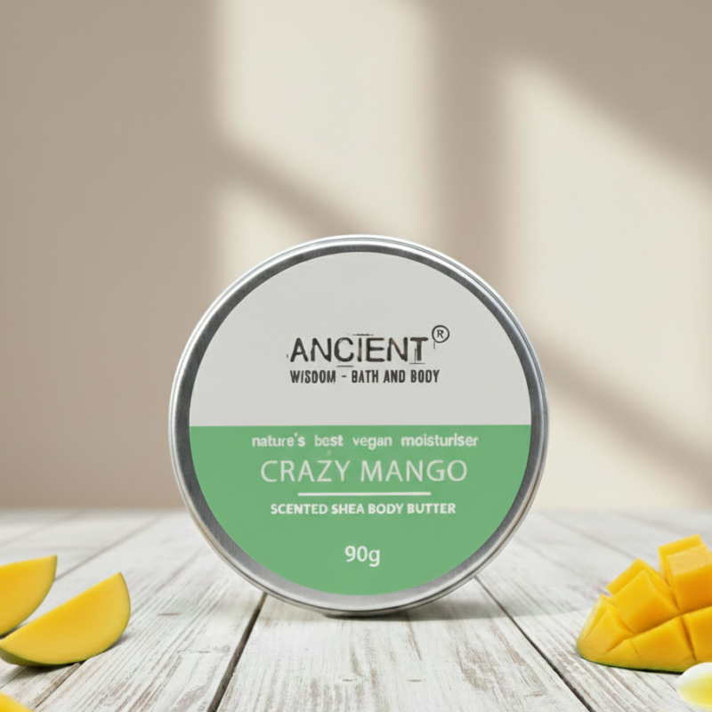 Taukmedžio kūno sviestas - „Crazy Mango“ (90g)