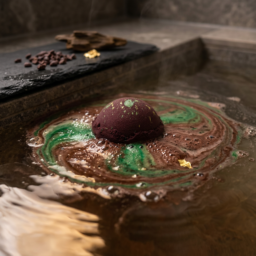 Vonios burbulas - „Dubai Chocolate“ (180g) - Image 2