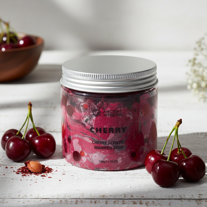 Kreminis muilas - „Cherry“ (120g)