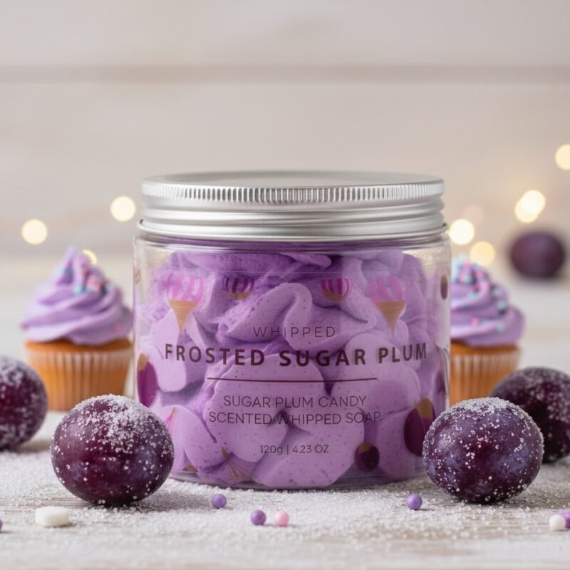 Kreminis muilas - „Frosted Sugar Plum“ (120g)