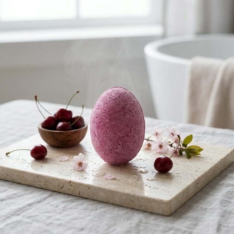 Putojantis vonios burbulas - "Cherry" (60gr.)