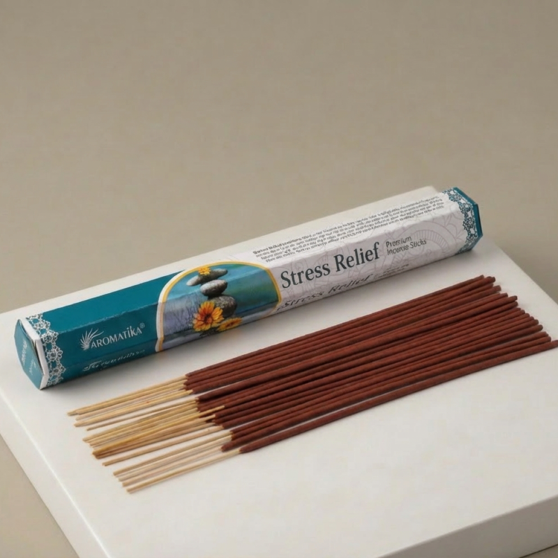 „Aromatika“ natūralūs smilkalai (be anglies) - „Stress Relief“