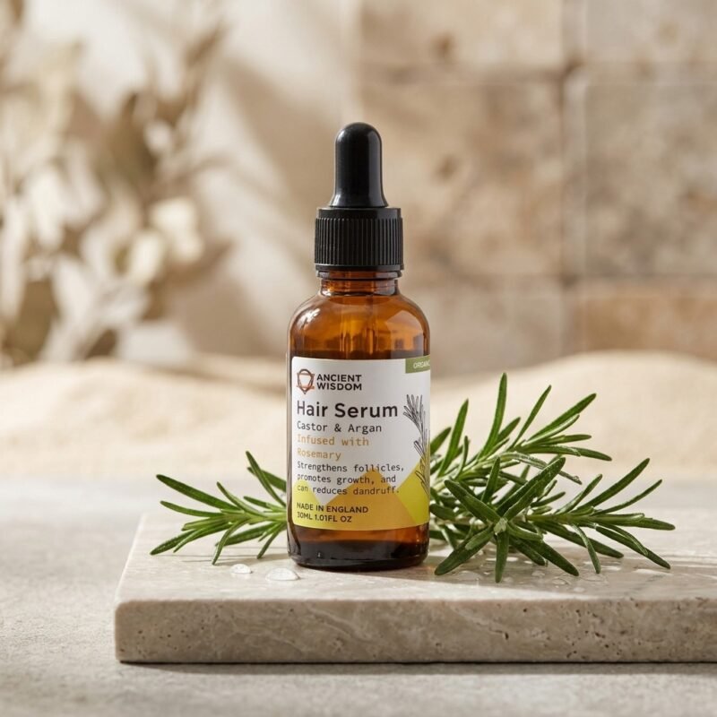 Ekologiškas plaukų serumas - "Rosemary" (30 ml)