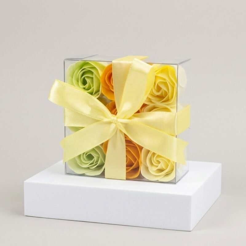 Muilo gėlių rinkinys – „Spring Roses“ (9 vnt.)