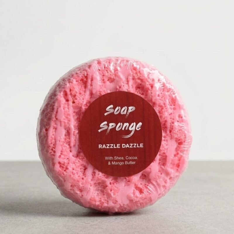 Muilo kempinė su trigubu kūno sviestu - "Razzle Dazzle" (220g)